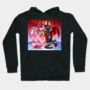 Cynder & Ember the dragon Hoodie